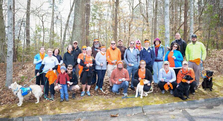 Joanna Davis and the Lake Shore Trail Hikers, March 2014